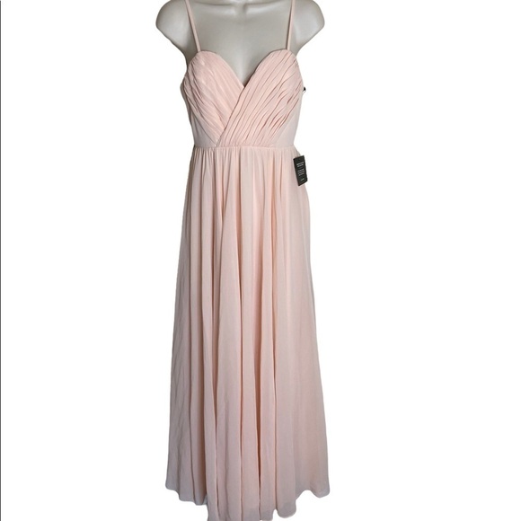 NWT Lulu's Peach Maxi Dress style 65151 size Small - Picture 1 of 7